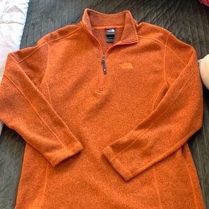 EUC NORTH FACE men’s medium quarter zip